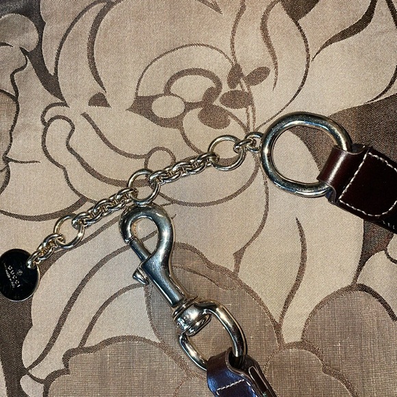 NWOT Gucci web & chain belt - Picture 11 of 12